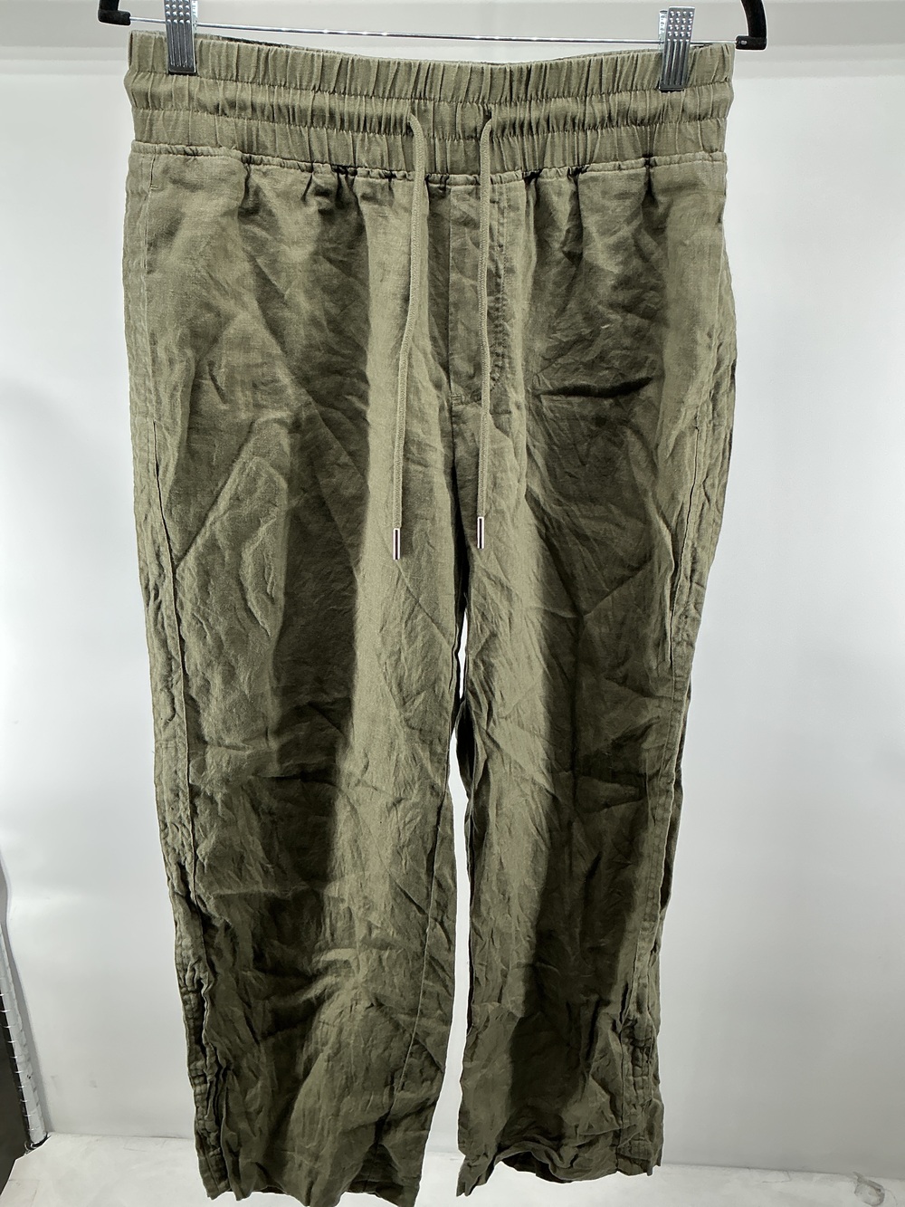 100% European Linen Wide Leg Pants - 30"